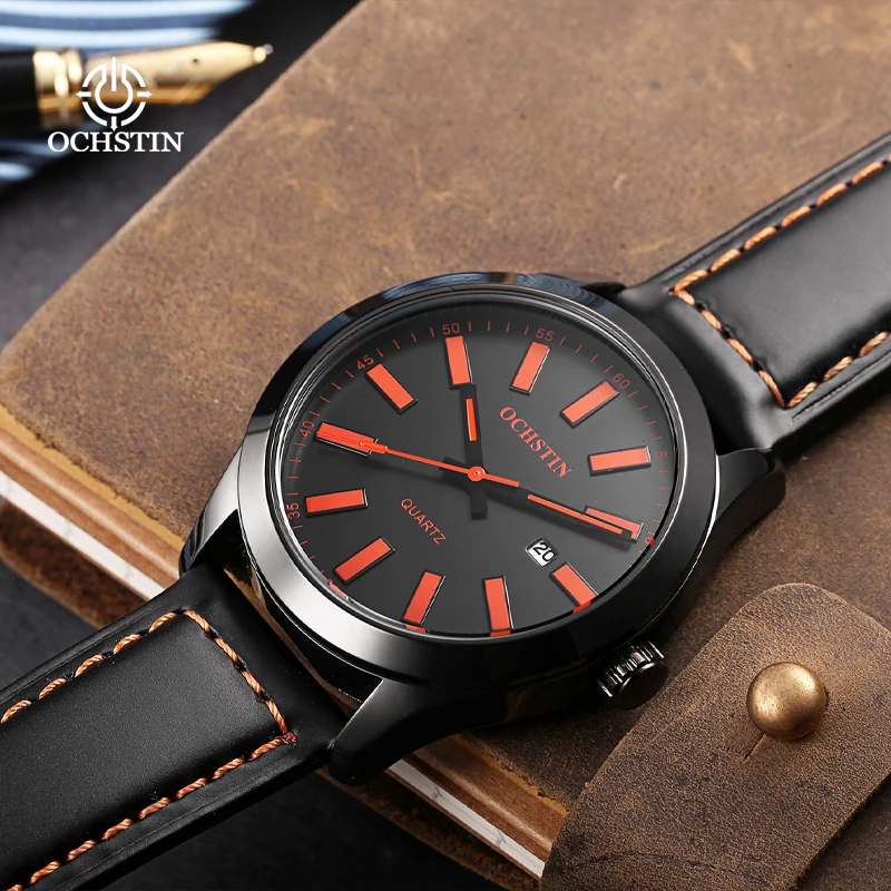 ochstin hot model 2024 casual fashion style legend series multifunction quartz movement waterproof watch men's quartz watches