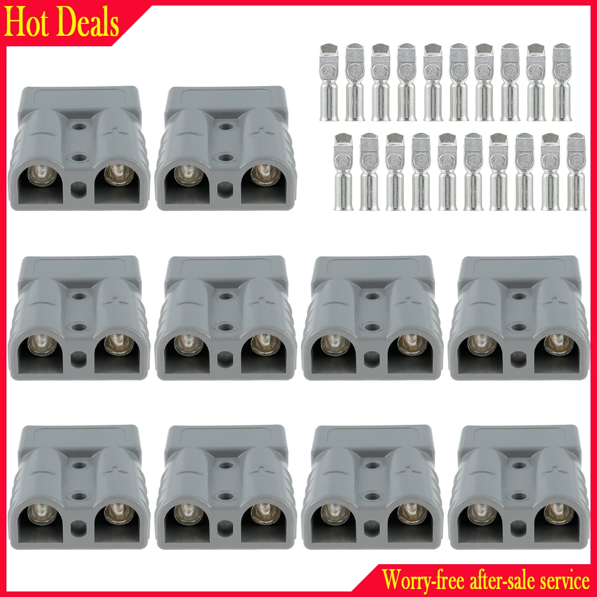10pcs-50a-600v-anderson-style-plug-connectors-plug-cable-terminal