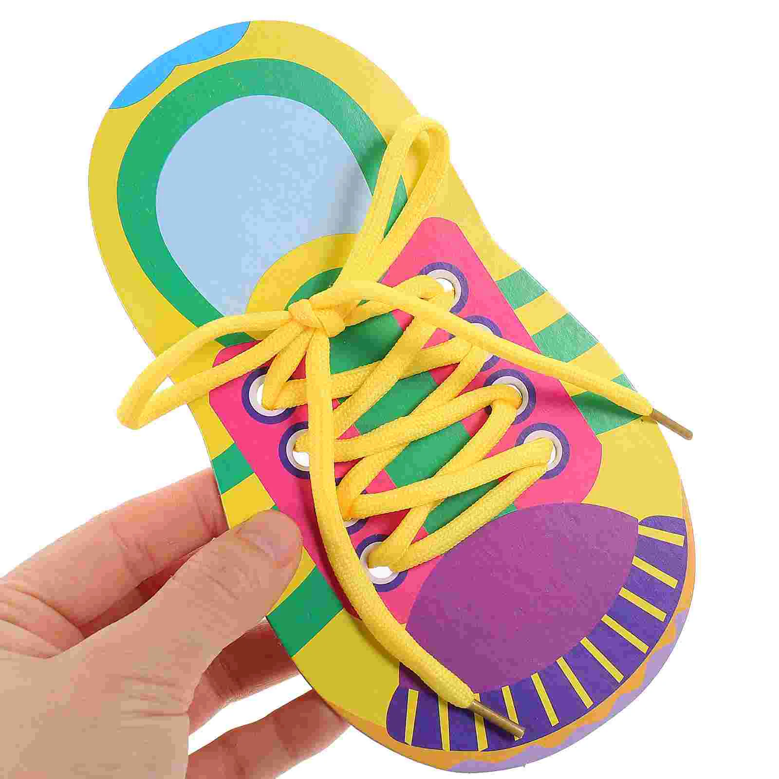 5pc Shoe Tielacing Shoeskids Toddler Teaching Shoelace Tying Practice Threading Forlearn Shoelaces Skills Educational [fila]shoelaces running