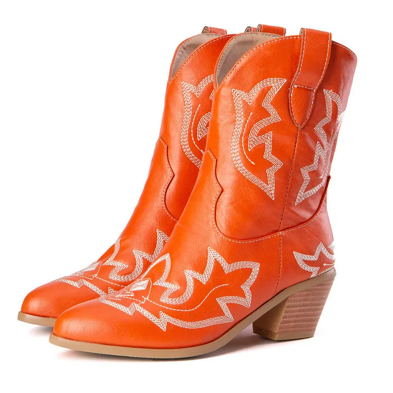 Богемные-дизайнерские-женские-ботинки-в-этническом-стиле-с-вышивкой-и-шитьем-ковбойские-ботинки-оранжевого-и-желтого-цвета-на-высоком-массивном-каблуке-без-застежек-размер-52