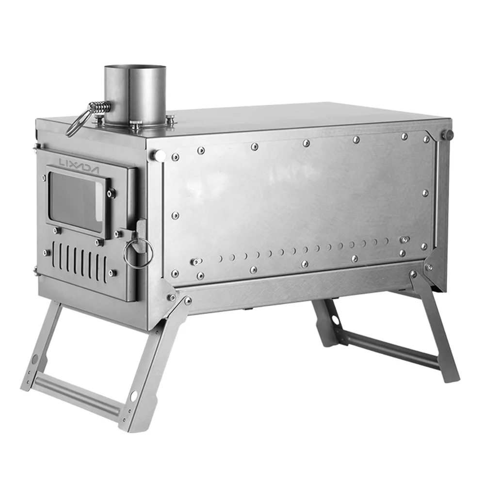 Titanium Alloy Folding Tent Stove 1