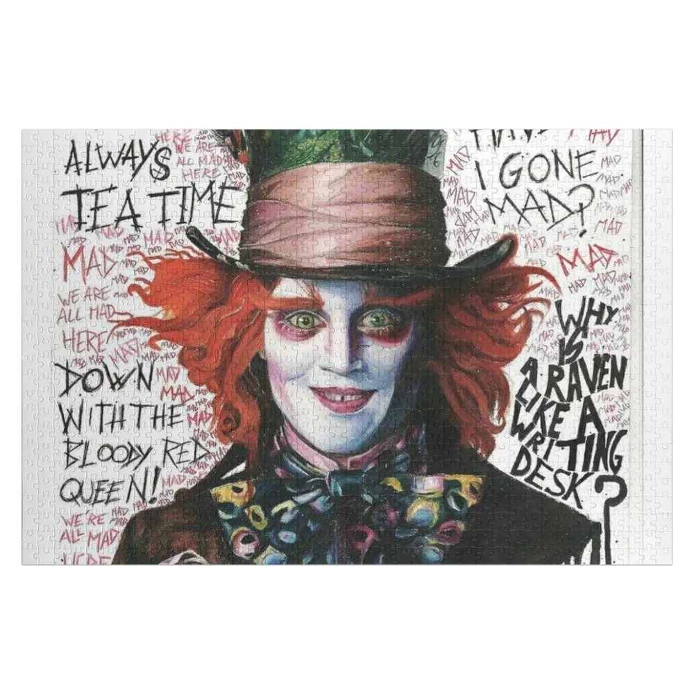 

Деревянный пазл с фотографией mad hatter