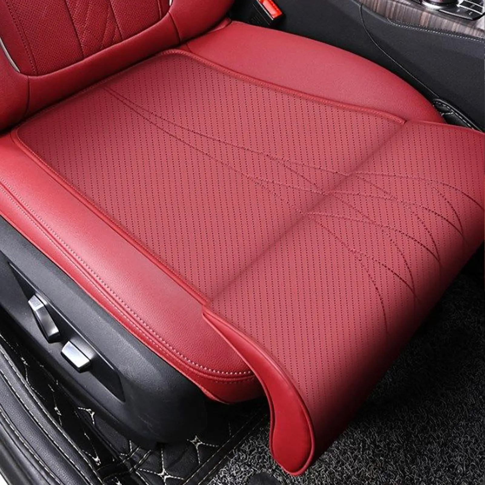 Car Seat Extender Chair Extension Cushion Driving Leg Support Lengthen Cushion Seat Extender Leg Support Cushion Accessories