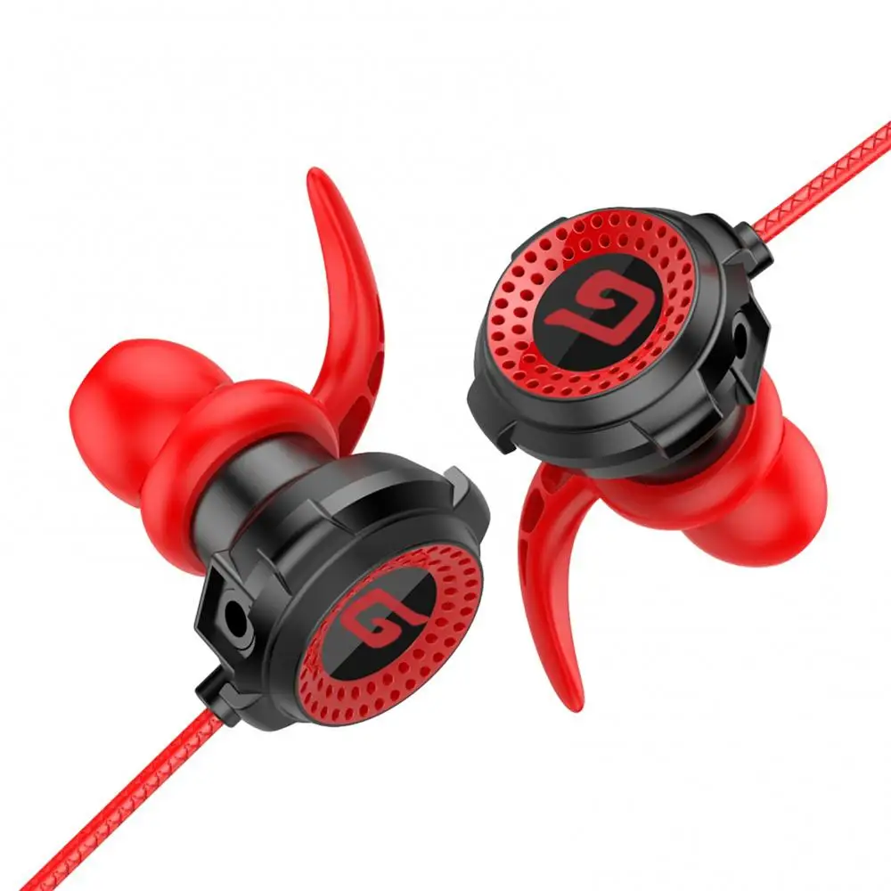 Magnetic Wired In-ear Gaming Headphones With Microphone For Pc_voghion.com