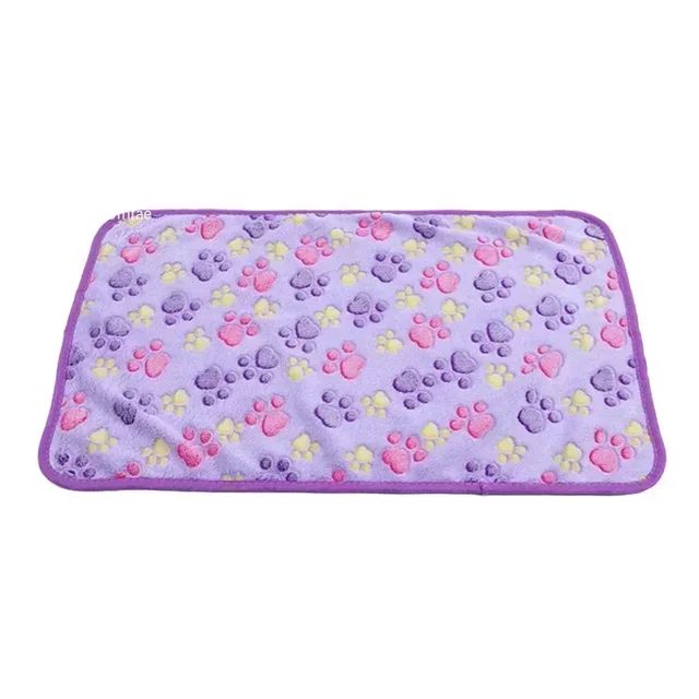 Pet Blanket Bed Mascotas Cama Perros Cachorro Soft Cute Printing Pets Fleece Sleep Mat Pad For Dogs And Cats Lovely Cushion 4