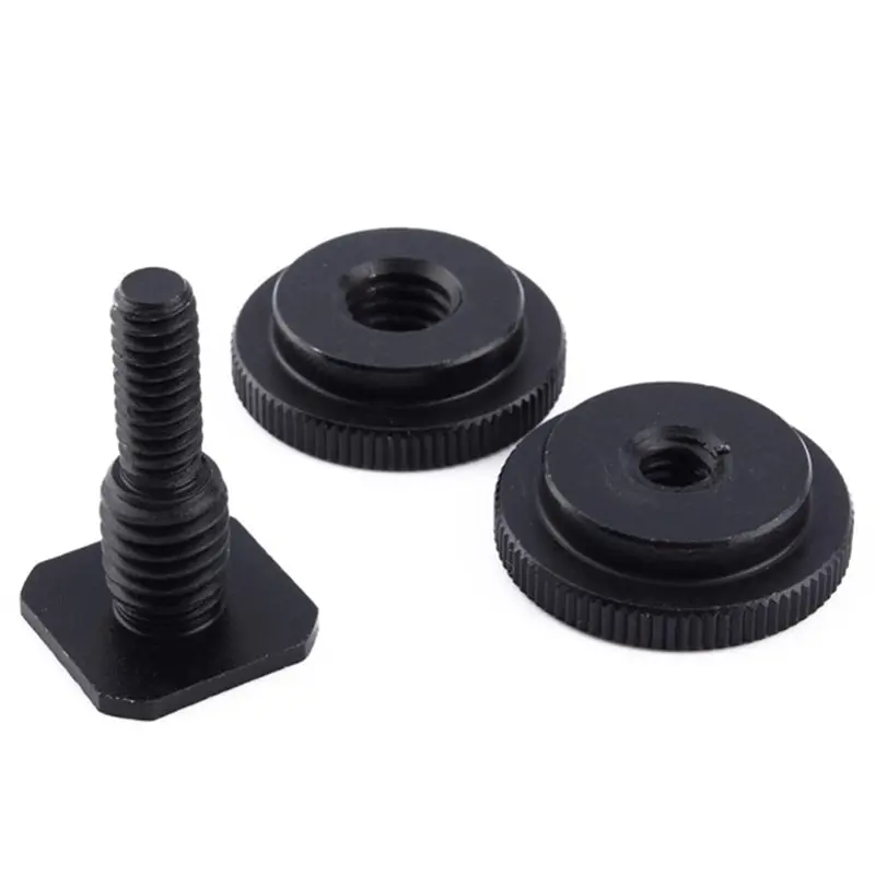 1/4 Hot Shoe Mount Phone Holder Bracket For Canon/Sony/Nikon DSLR