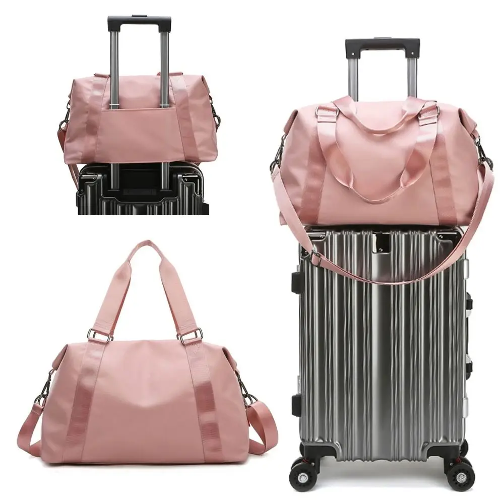Nylon Sport Gym Bags 6-colors Reusable Duffel Shoulder Bags Multifunctional Large Capacity Yoga Tote Bag Hospital