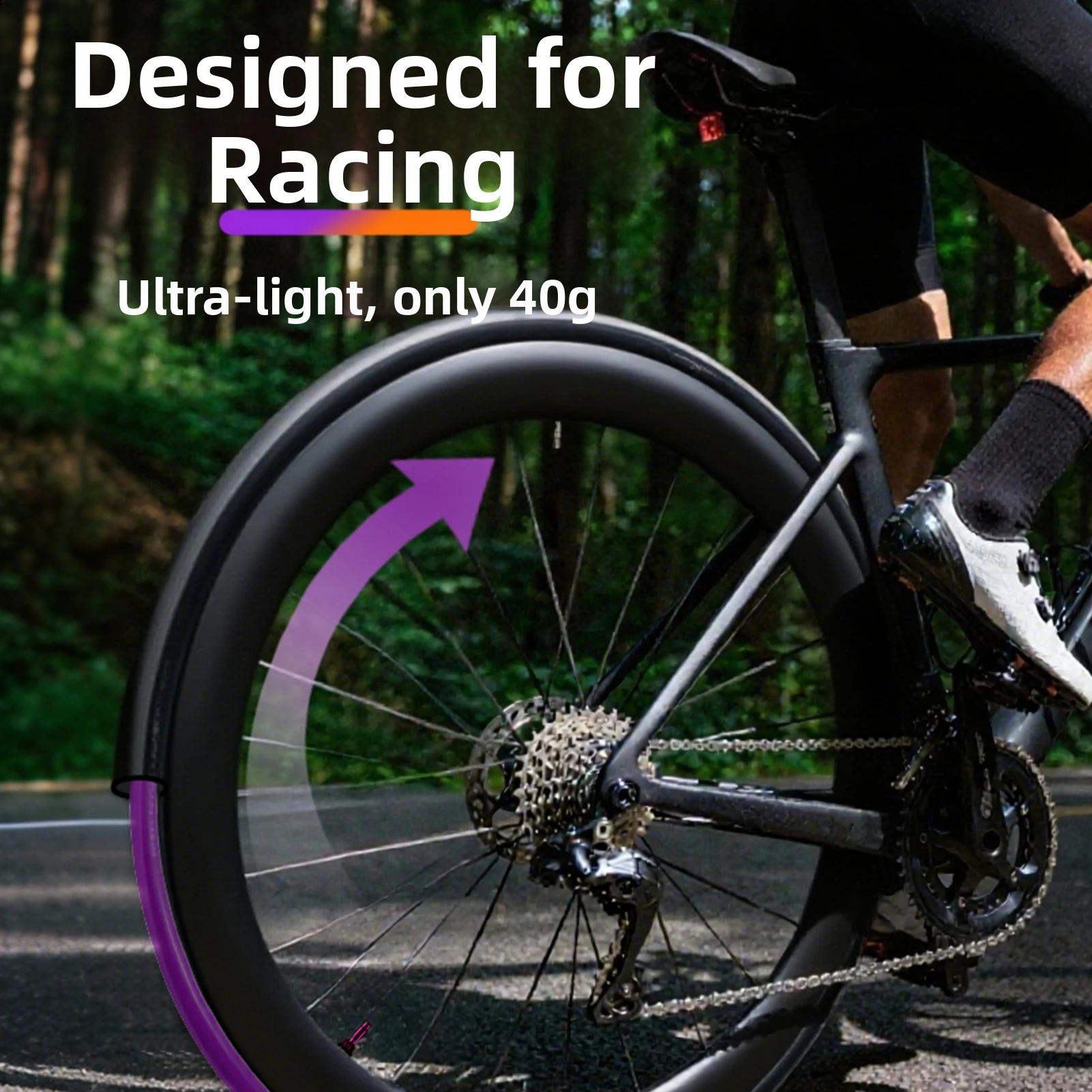 OFFBONDAGE Ultralight TPU Bike Inner Tube with French Valve