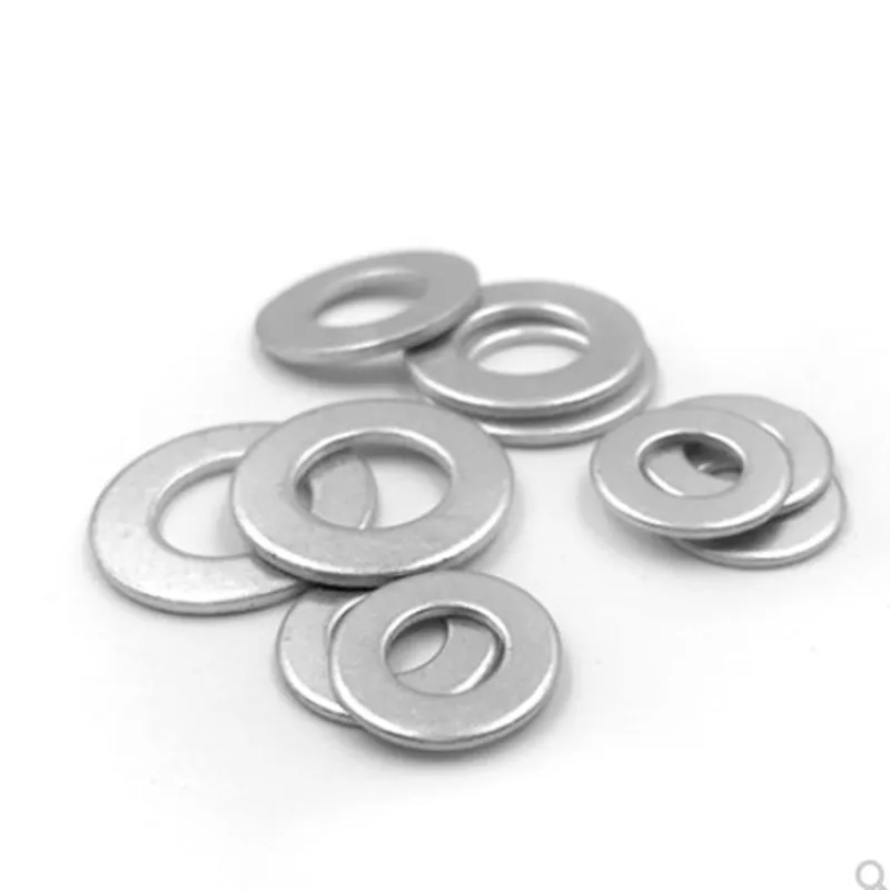 20PCS m4 m5 M6 M7 M8 M9 M10 M11 M22 알루미늄 플랫 와셔 링 가스켓 섬프 플러그 오일 씰 피팅 와셔 두께 1.5mm