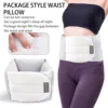 Waist Pillow Back Brace Support Belt Side Reclining Lumbar Support Belt Warming Brace for Back Lower Back Lumbar Pain Relief