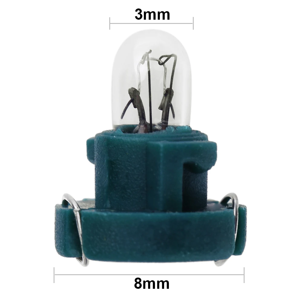 ڵ  ǥõ, T3 LED, 12V, 1.2W , ú , ȥٿ ڵ ¦  Ʈ, 10 