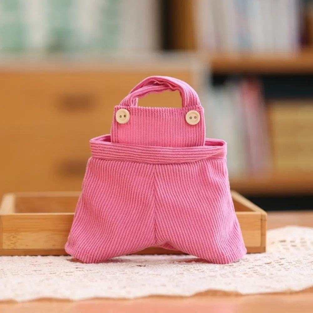 1PC 20cm Cotton Doll Clothes Jean Overalls Idol Dolls Pants 23cm Wallace Gromit Dog Clothes Dressing Game Accessories Toy Gift