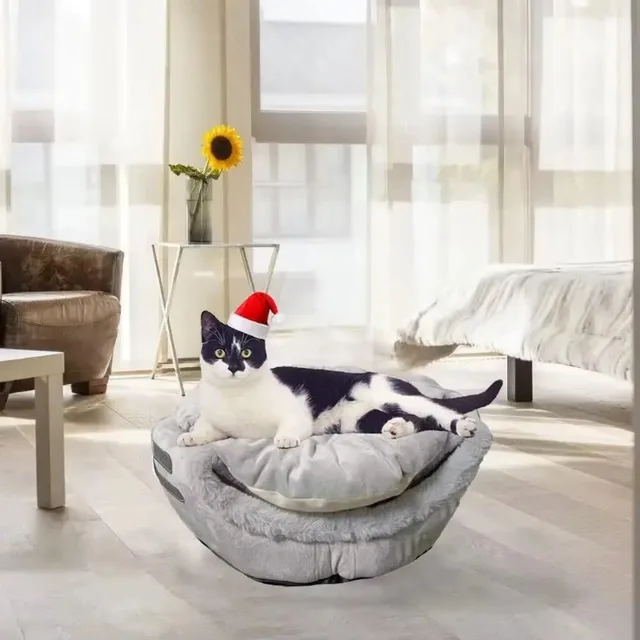 New Deep Sleep Comfort In Winter Cat Bed Iittle Mat Basket Small Dog House Products Pets Tent Cozy Cave Nest Indoor Cama Gato 3