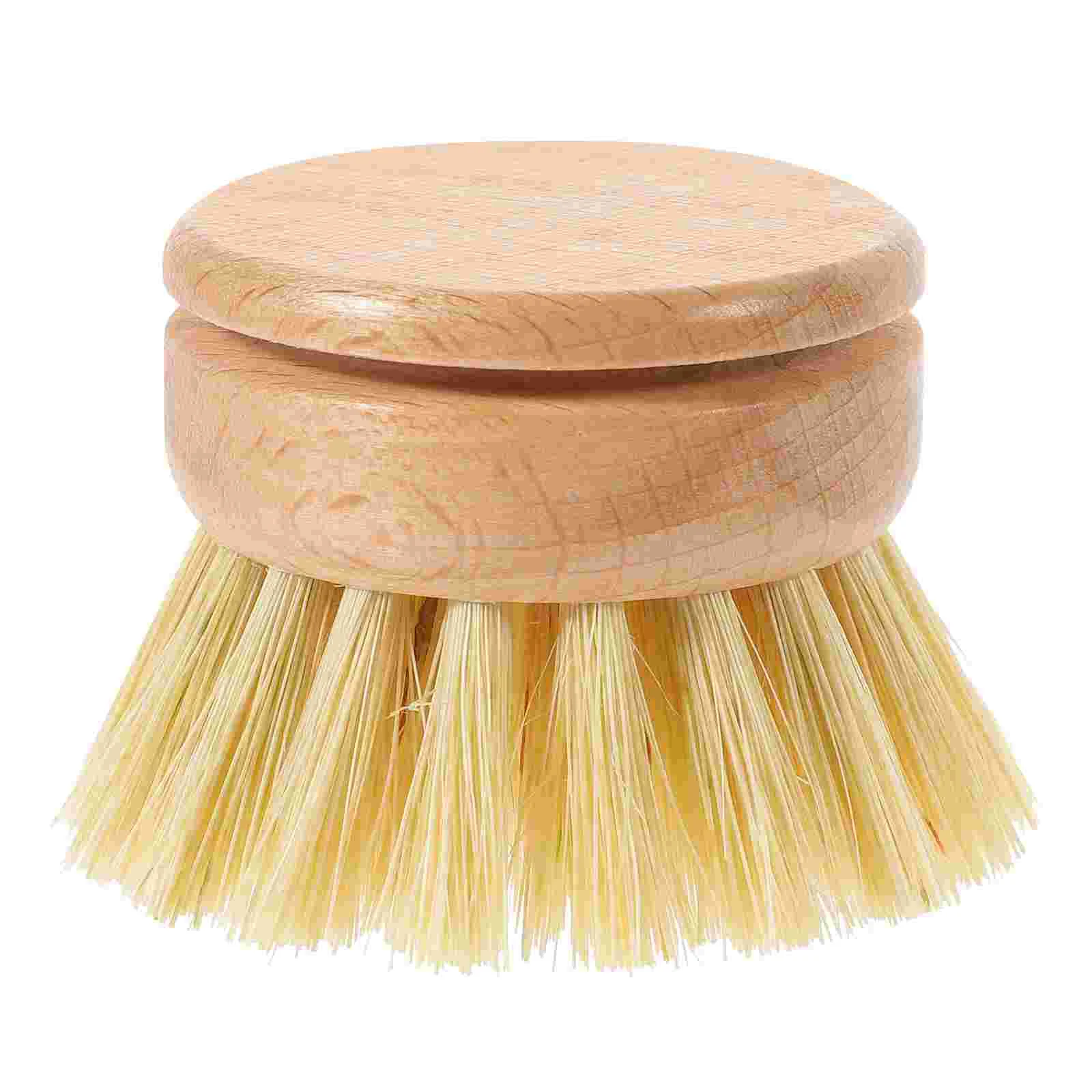 

Dish Scrub Brush Kitchen Brushes for Dishes Wok Small Cleaning Wooden Washing Scrubber Supplies