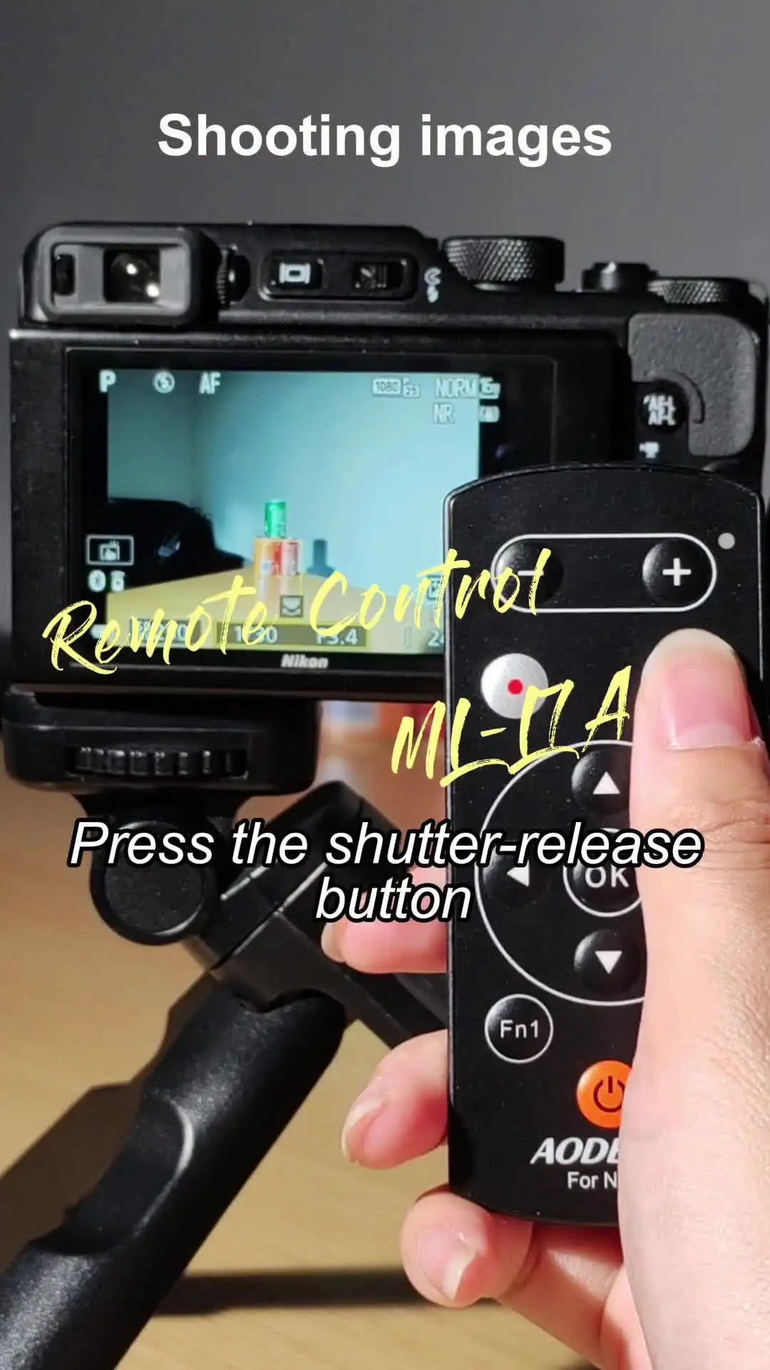 Nikon ML-L7 ワイヤレス Bluetooth カメラリモコンシャッター