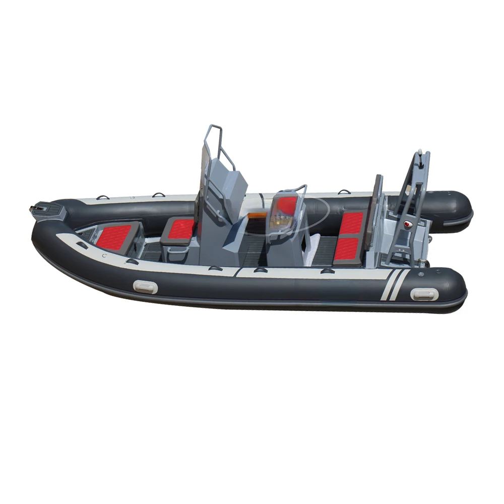 China Large Fishing Boat Hypalon Inflatable Boat RIB 960 Yacht luxury boat  - AliExpress