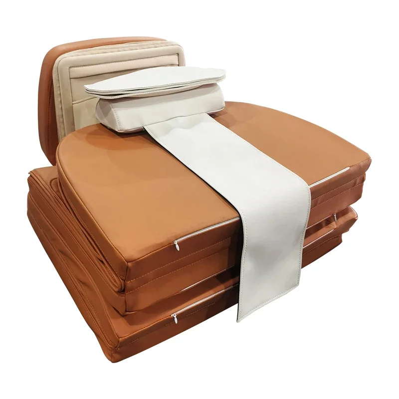 Massage Therapy Mat Good for Sleeping with heating vibration foldable easy for store and carry 4
