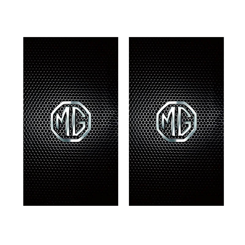 Insignia Adhesiva 3D Para MG ZS, MG4, MG5, ZS EV (2022-2024) - Decoración Exterior Para Coche, Color Negro