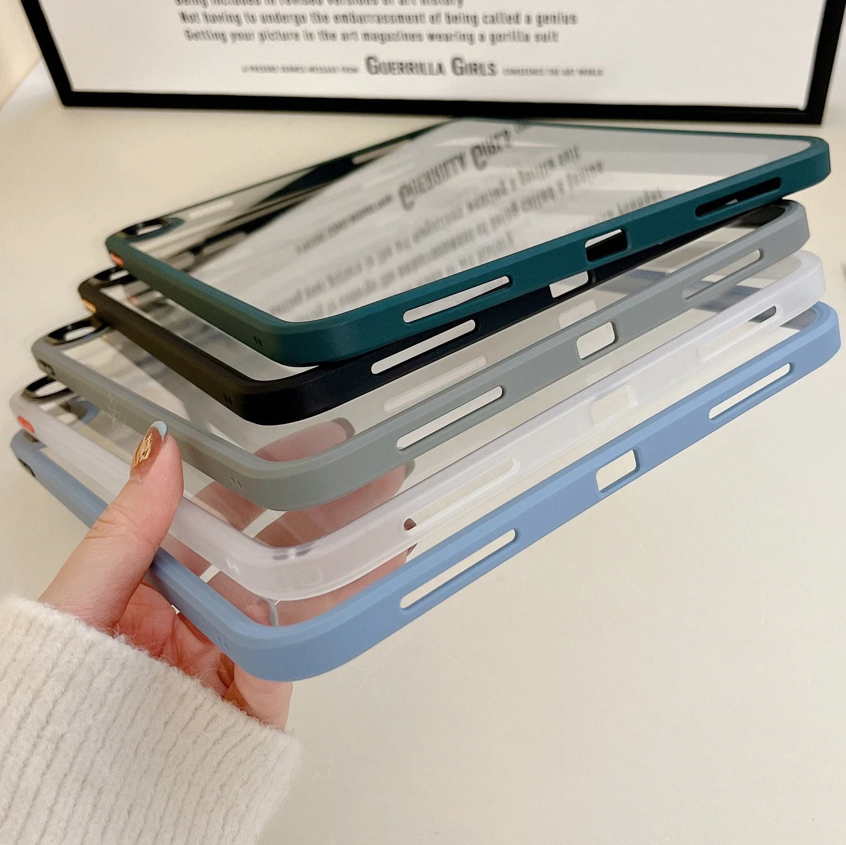 Ultra-Clear Transparent Shockproof Sleeve