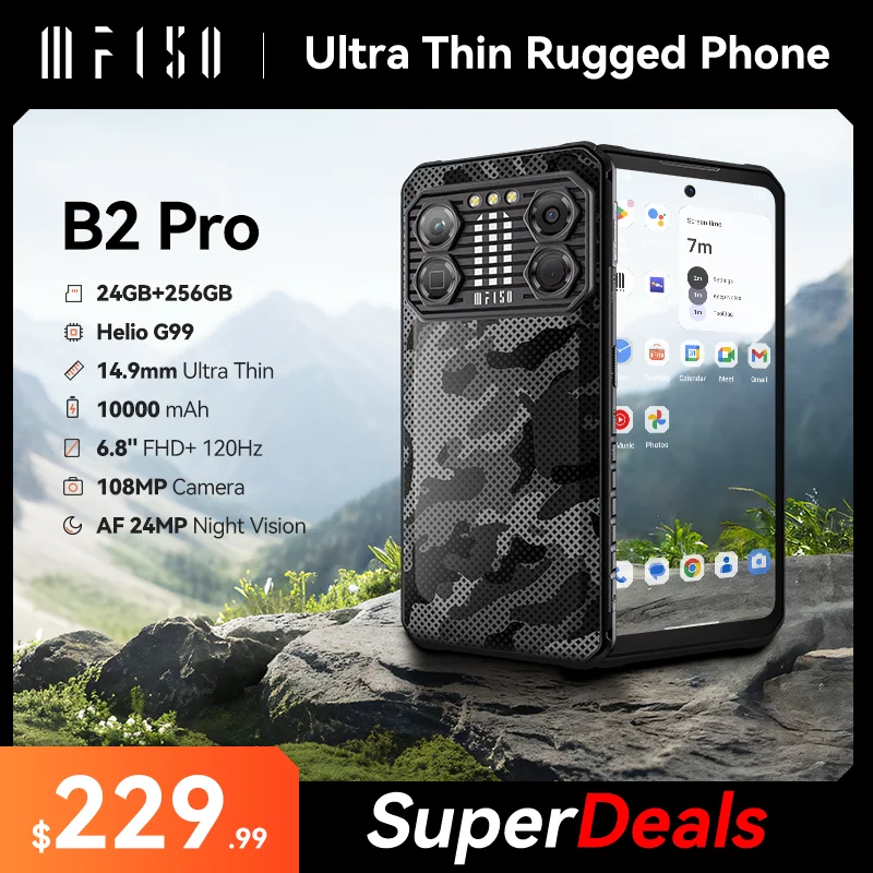 [World Premiere]IIIF150 B2 Pro Rugged MobilePhone G99 120Hz 6.8\'\' Screen 12GB+12GB 256GB 108MP Camera Ultra-Thin Rugged 10000mAh