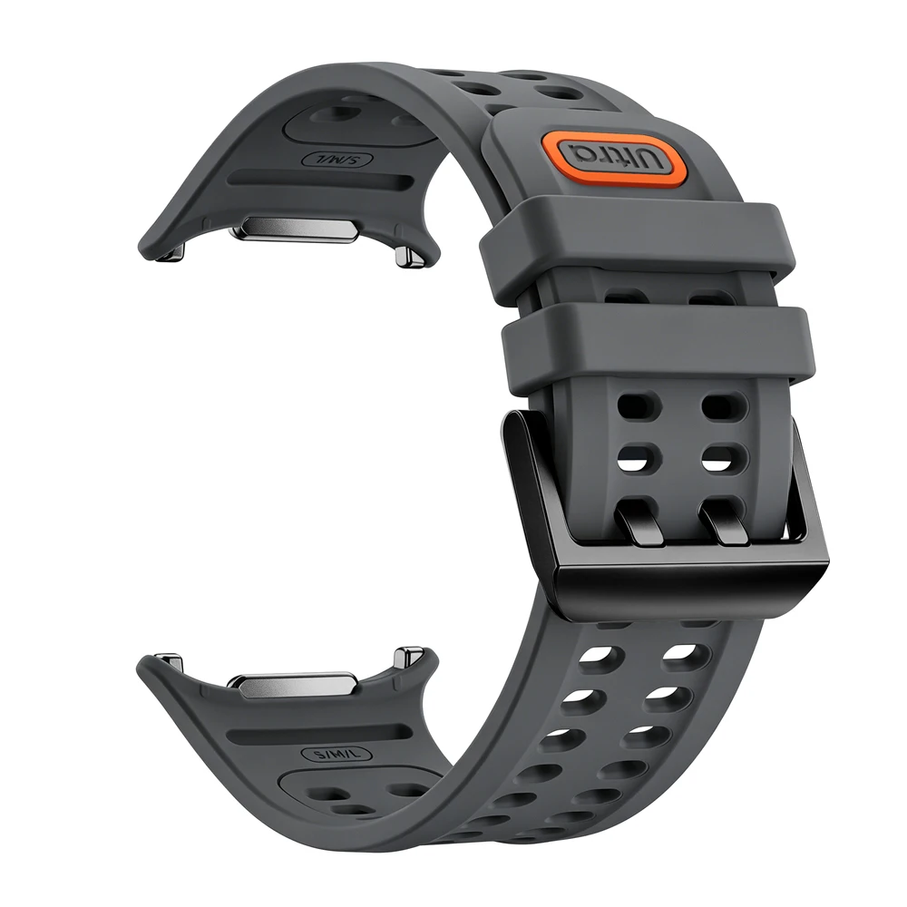 Breathable Silicone Sports Ocean Watch Band - Original Bracelet Strap