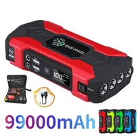 99000mAh 12V Car Jump Starter 2000A Portable Battery Starter Booster Portable Power Bank Charger External Battery Power bank