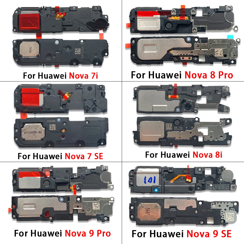 10 Pcs For Huawei Nova 5T 7 Pro 5G Loudspeaker bottom Loud Speaker Sound Buzzer Ringer Flex Cable