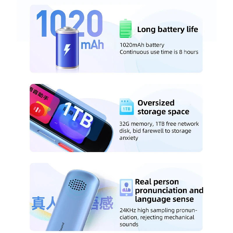 Youdao Language Translator Pen S6 Pro Scanning Dictionary Pen For Language Learner Students Translated Pen（Chinese Interface)