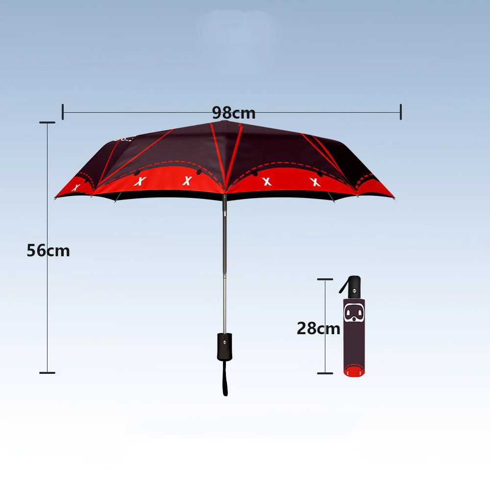 Zenless Zone Zero: Vivian Banshee And Ukinami Yuzuha | Foldable Sun Umbrella Cosplay 20 Zenless Zone Zero-Inspired Foldable Sun Umbrella for Halloween and Cosplay Events