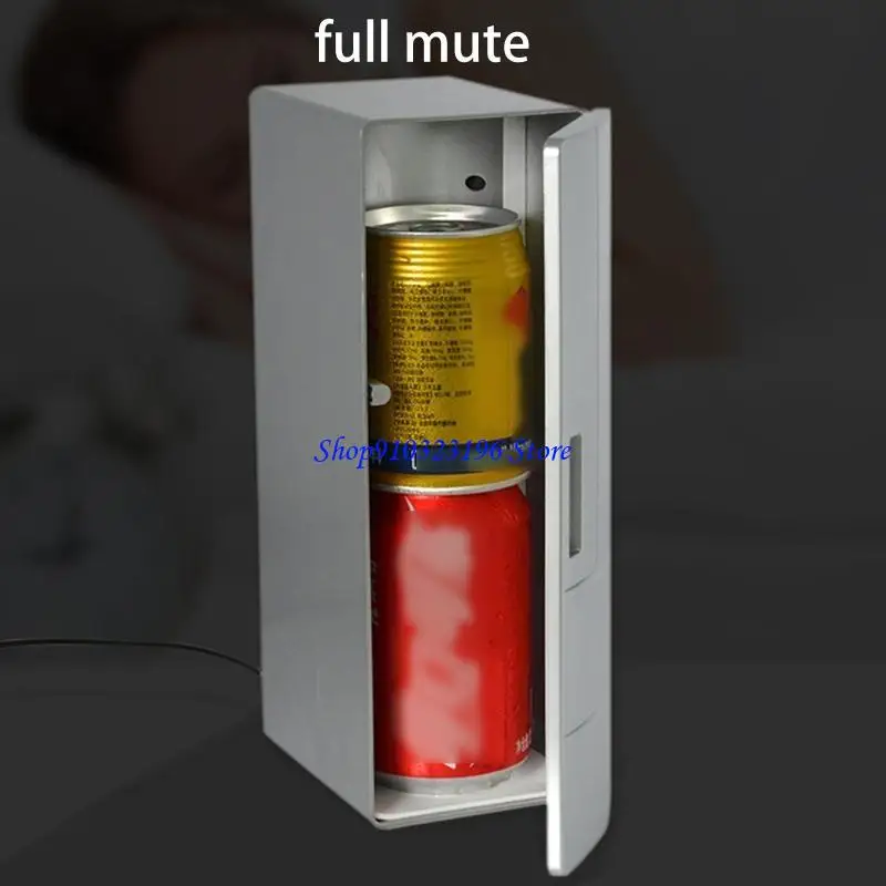 Q1JF 미니 USB 전기 냉장고 소형 음료 캔 컴퓨터 노트북 용 쿨러/따뜻한 냉동고 음료 냉장고