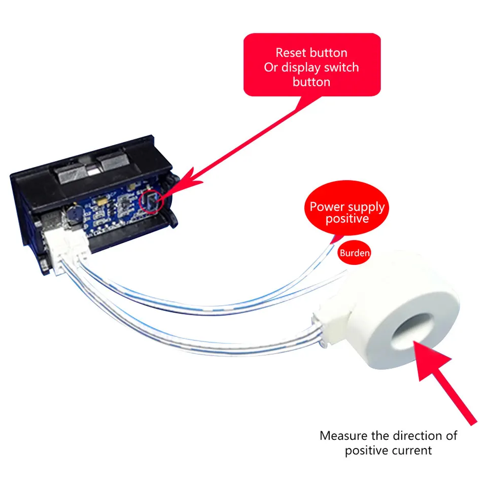 MLWSKERTY DC120V 50A 100A 200A 400A Display LED Corrente Digitale Potenza Misuratore di Energia Multimetro Amperometro Voltmetro