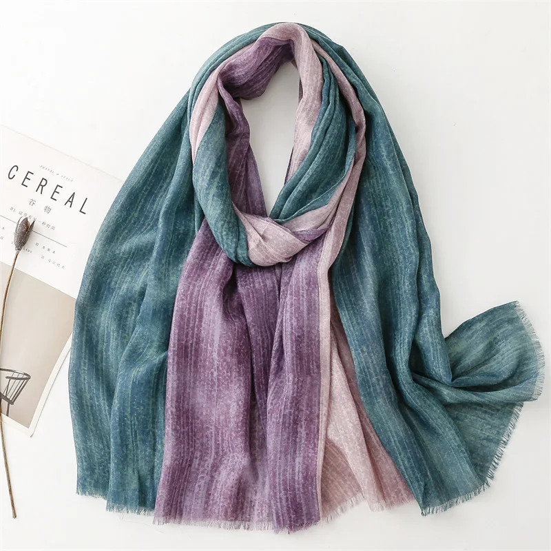 

Winter Long Scarf Solid Soft Bandana Shawl Muslim Hijab Tassel Lady High Quality Wrap Pashmina Stole Bufandas 90*180cm