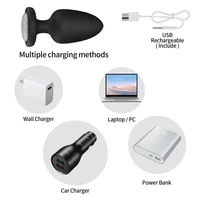 Anal Plug Vibrator LED APP Drahtlose Steuerung Butt Plug Prostata Vibrierender Massagegerät Masturbator Erwachsene Sex Spielzeug für Frauen Männer Homosexuell 5
