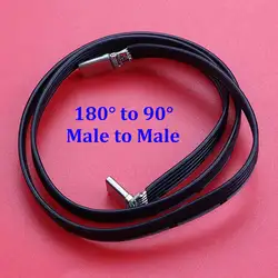 USB 3.1 Type - C L - Shaped Fast Charging Flat Cable - 50CM (C)