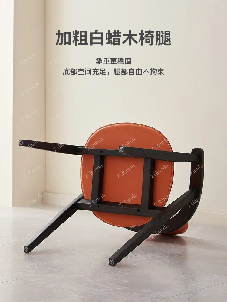 1 Minimalist Nordic Living Room Dining Table and Chair Study Leisure Chair Cafe Negotiation Chair, Coffee