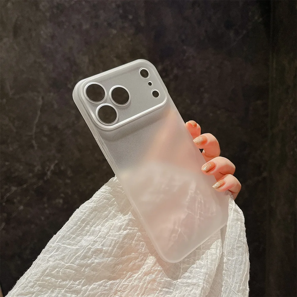 Ultra Thin Shockproof Matte Frosted Air Cover with Full-Round Camera Protection