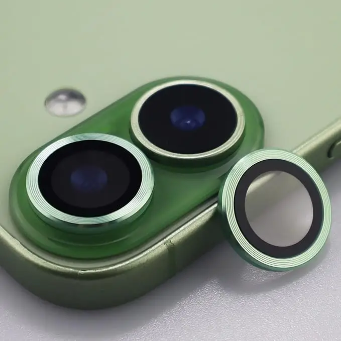 Premium Camera Lens Protector - Metal Tempered Glass with 9H Explosion-Proof and Anti-Scratch Protection
