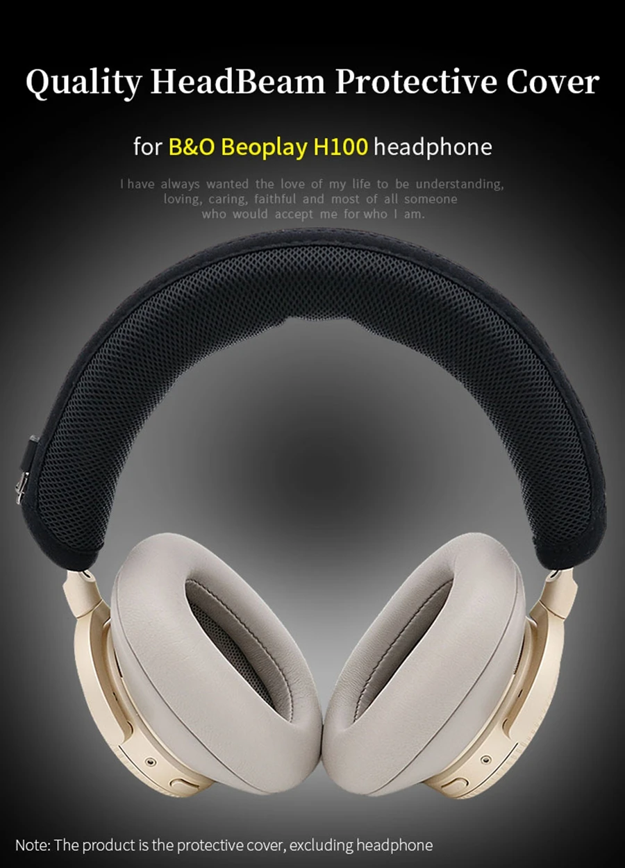 Headphone Head Beam Cover for B&O Beoplay H100 Earphone Protective Case H100 Headset Headbeam Sleeve