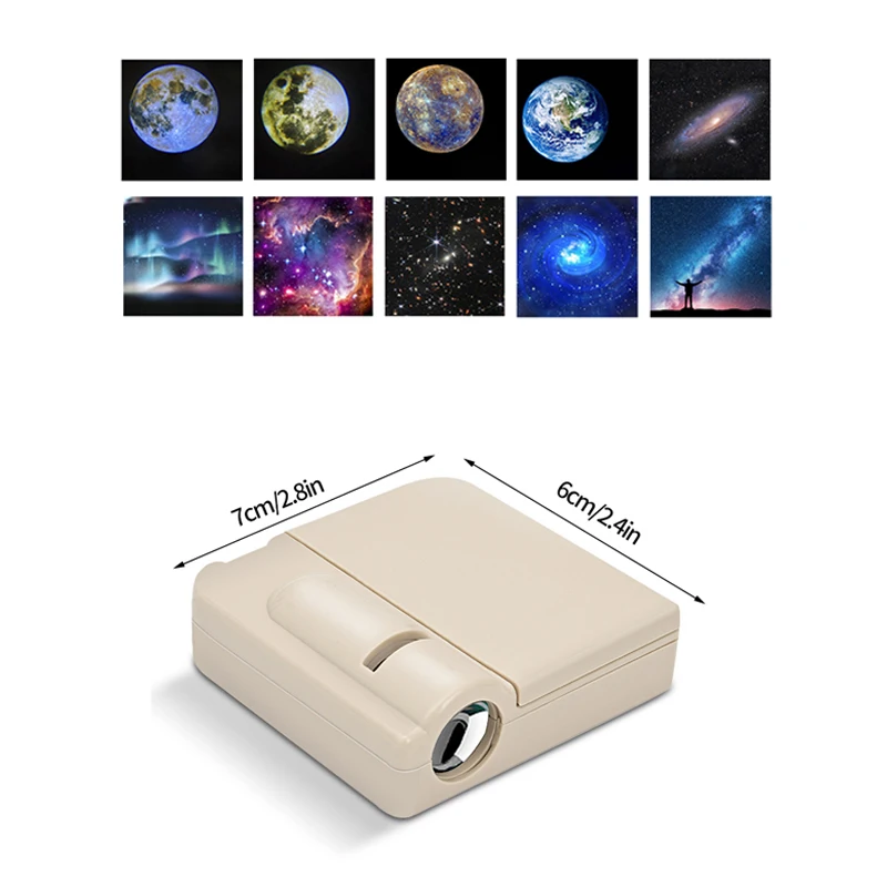 Night Light Star Projector Lamp LED Night Lamp Moon Light Moon Lamp Moon Projector Light Fantasy Moon Wall Projection Lamp Galaxy Light Background Projector Night Light Photo Prop Lights Party Decoration Bedroom Decor