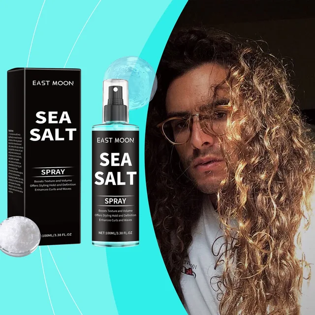 Sea Salt Hair Styling Spray Improving Thickening Strong Holding Non Greasy Fluffy Volumizing Reducing Sticky Hair Nourishing