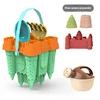 Beach Castle Bucket Play Sand Set Toys Sand Scoop Children Summer Toys Sand Toys Sand Box for Kids Outdoor Family Funny Gifts 1