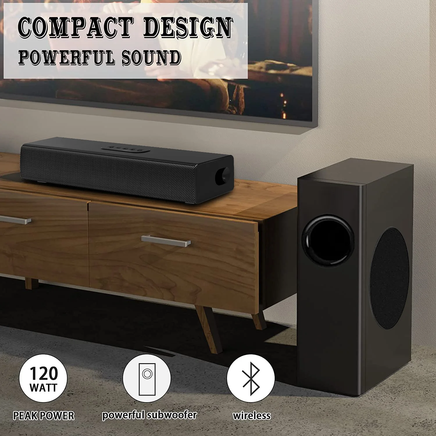 New Arrival 80W Power CH Wireless Bluetooth Sound Blaster