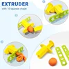Dough Play Tools for Kids Dough Accessories Molds Dinosaur Fruit Roller Cutter Scissor Playdough Clay Mold Children DIY Toys 4