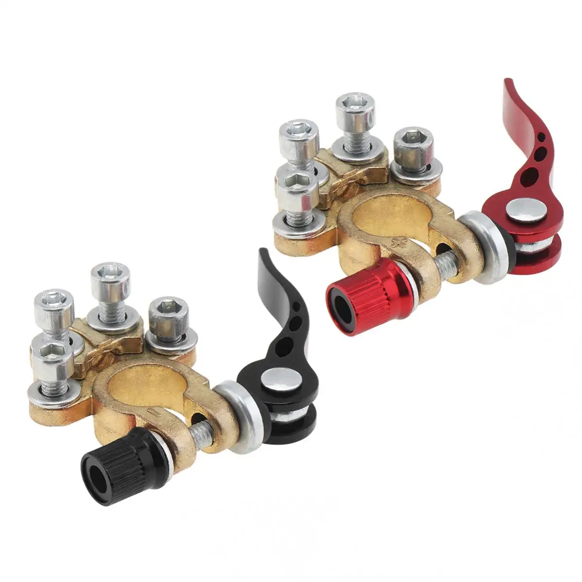 2pcs 12V 1/2/3/4 AWG  4    ͸ ͹̳ Ŀ ڵ   ̼ ִ  Ʈ ̵