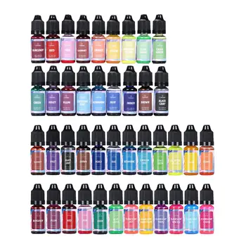 캔들 염료 비누 착색 염료, 에폭시 송진 팜 왁스, 소이 캔들, 소이 왁스 젤 왁스용, 캔들 안료, 10ml