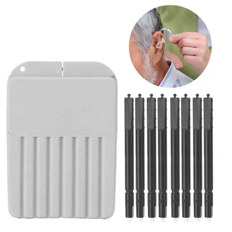 8Pcs/Box Hearing Aid Ear Wax Guards Filters Hearing Assistance for