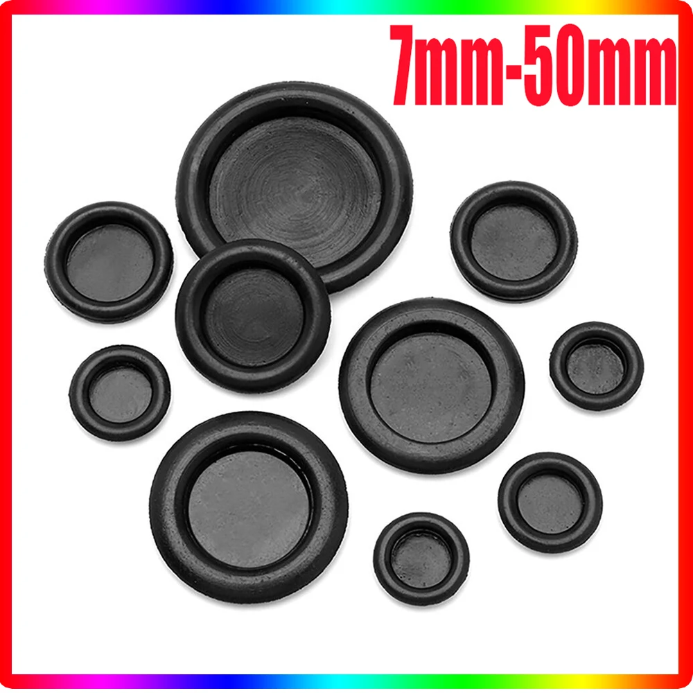 50pcs 750mm Single Side Guard Coil Rubber Sealing Plugs Body Plugs