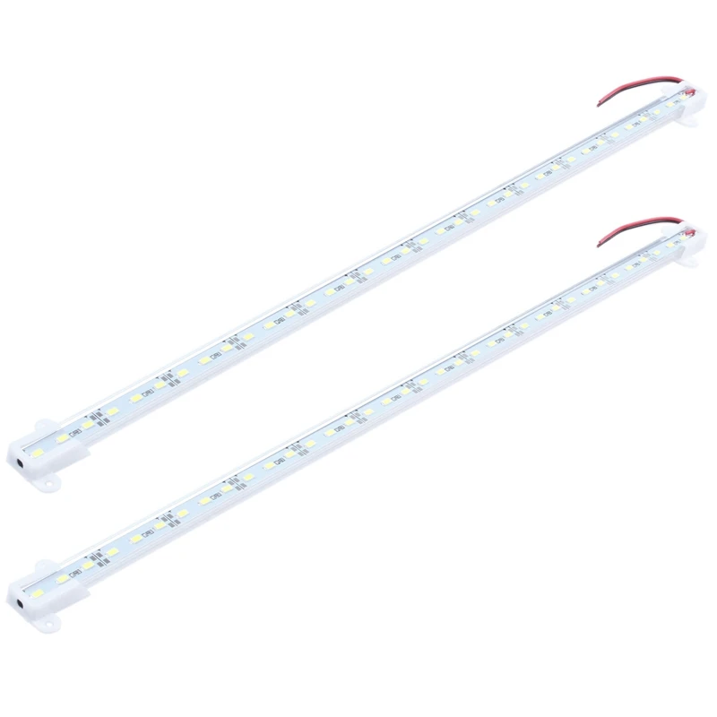 

2X 50CM 5630 SMD 36 LED Day White Aluminium Rigid Strip Bar Light Lamp