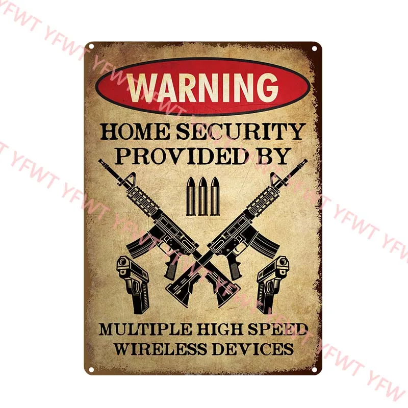 Tin Sign Dark Danger Warning Zombie Signs Personalise Horror Poster Wall Art Decor For Bar Pub Club Danger Zone Iron Brand - Image 4
