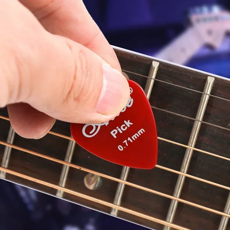 Alice Guitar Picks Electric Bass Fixer Guitar Accessories Thickness Picks Mediator Guitare &Eacute;lectrique 6 Pcs